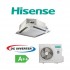 Cassette inverter clase A++ 8000 frigorías HISENSE AUC36UR