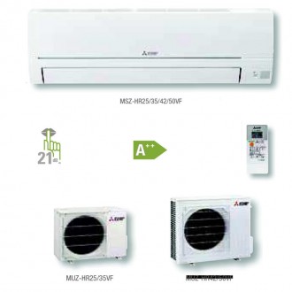 Split pared inverter MITSUBISHI ELECTRIC 2200 frigorías