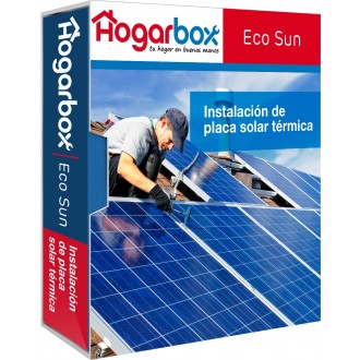 HogarBox EcoSun, instalación de placas solares térmicas